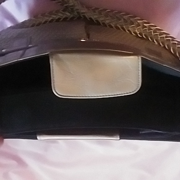 Miche demi base  golden bronze shell leopard shell long crossbody strap+braided - Picture 10 of 16